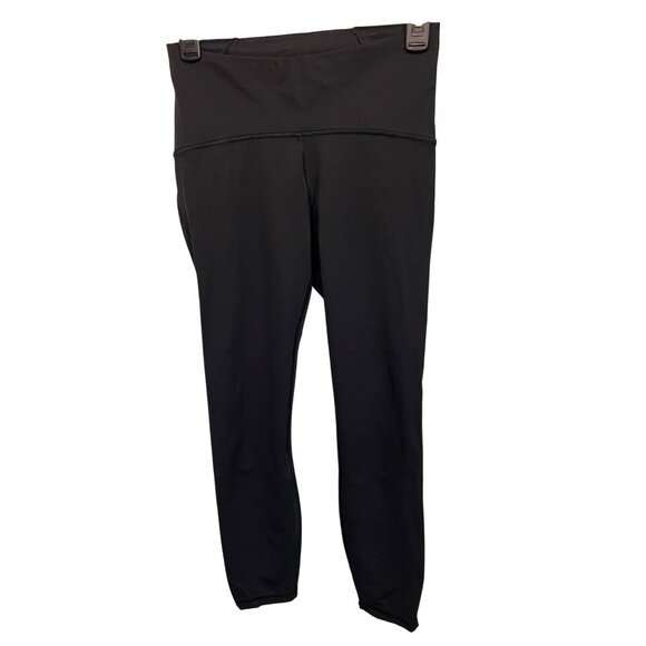 Lululemon Womens Black Full-Length High-Waisted Leggings Size 6 Nylon & Spandex - Picture 1 of 9